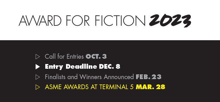 Award for Fiction 2023
